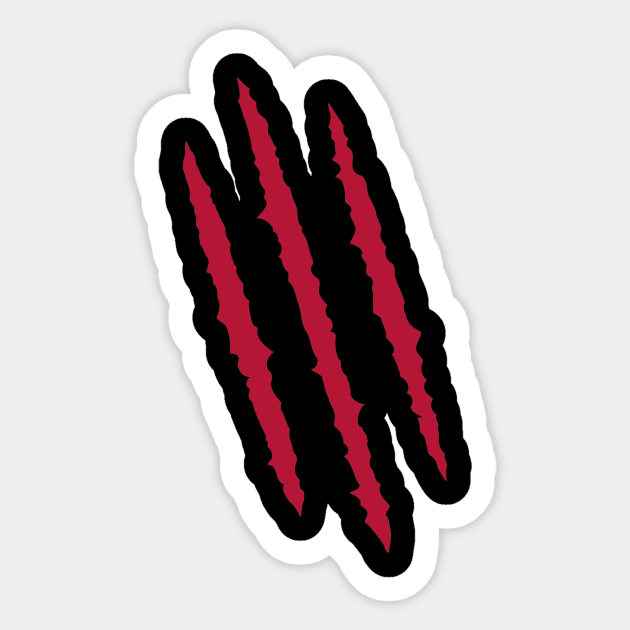 Blood Sticker by Designzz